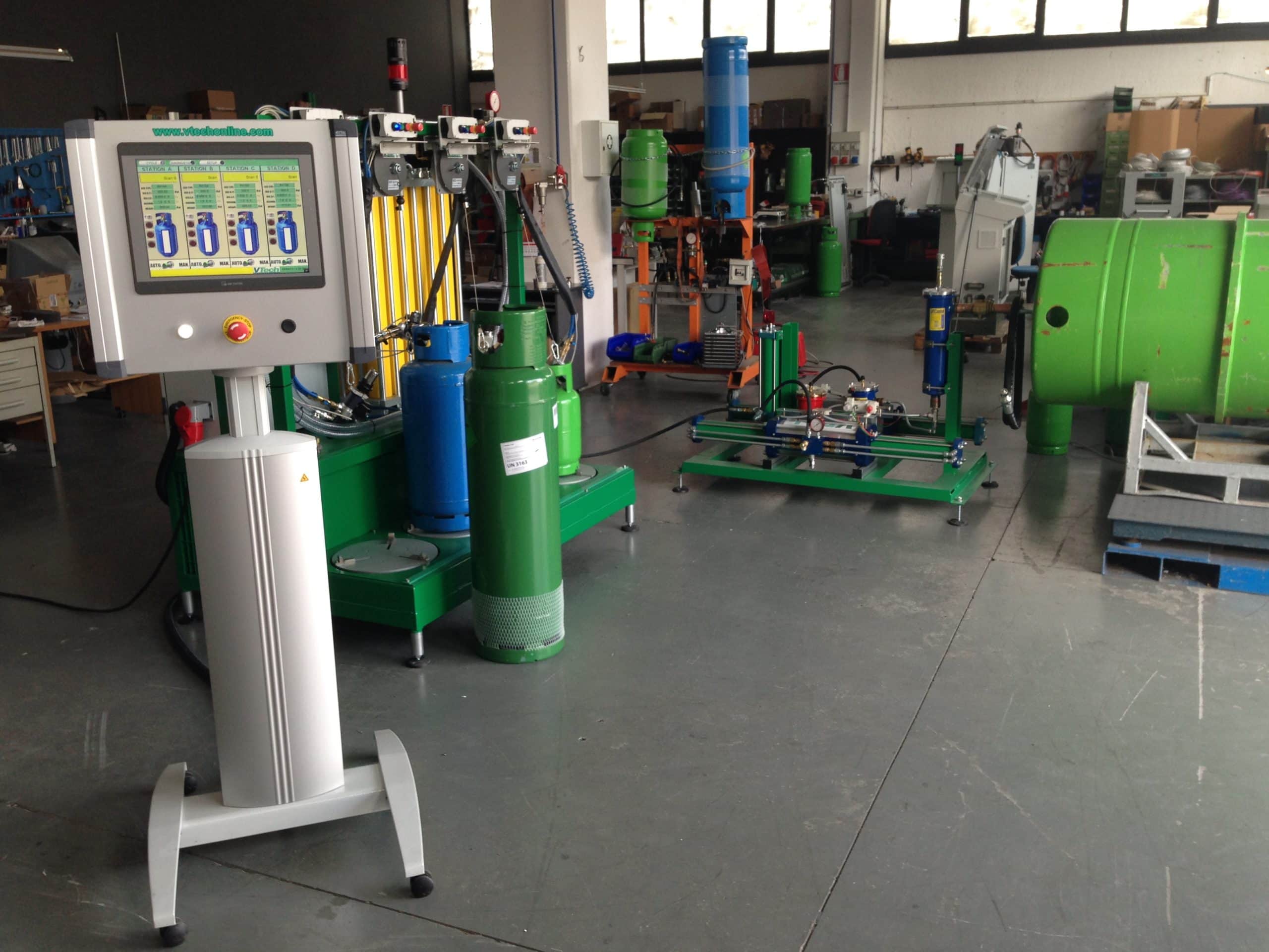 Refrigerant Cylinder Filling Equipment